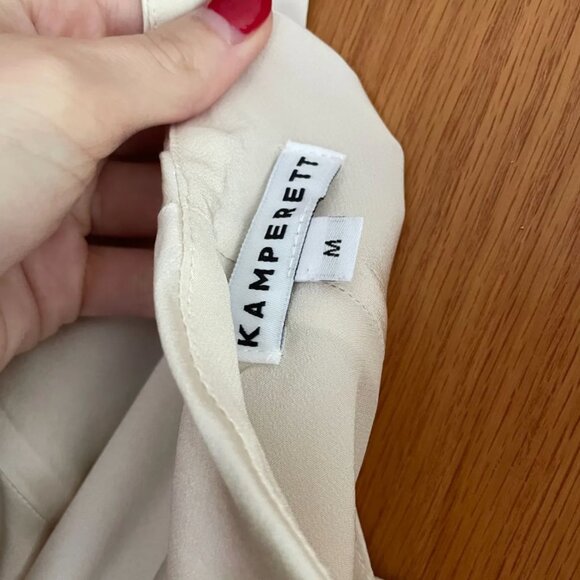 Kamperett SET Ivory Silk Thea Sheath & Lisette Midi Slip - Picture 4 of 10